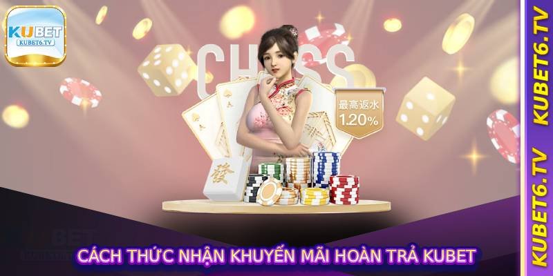 Cách thức nhận khuyến mãi hoàn trả kubet
