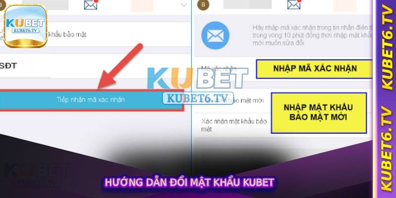 Hướng Dẫn Đổi Mật Khẩu Kubet